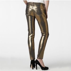 Kate Spade Gold Pants Broom Street